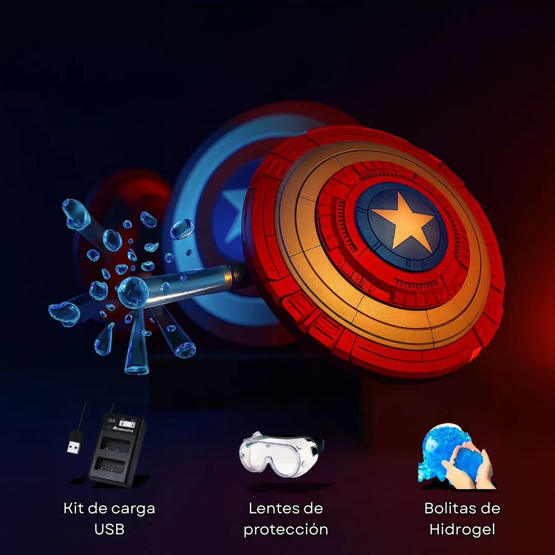 Escudo Hidrogel Capitán América