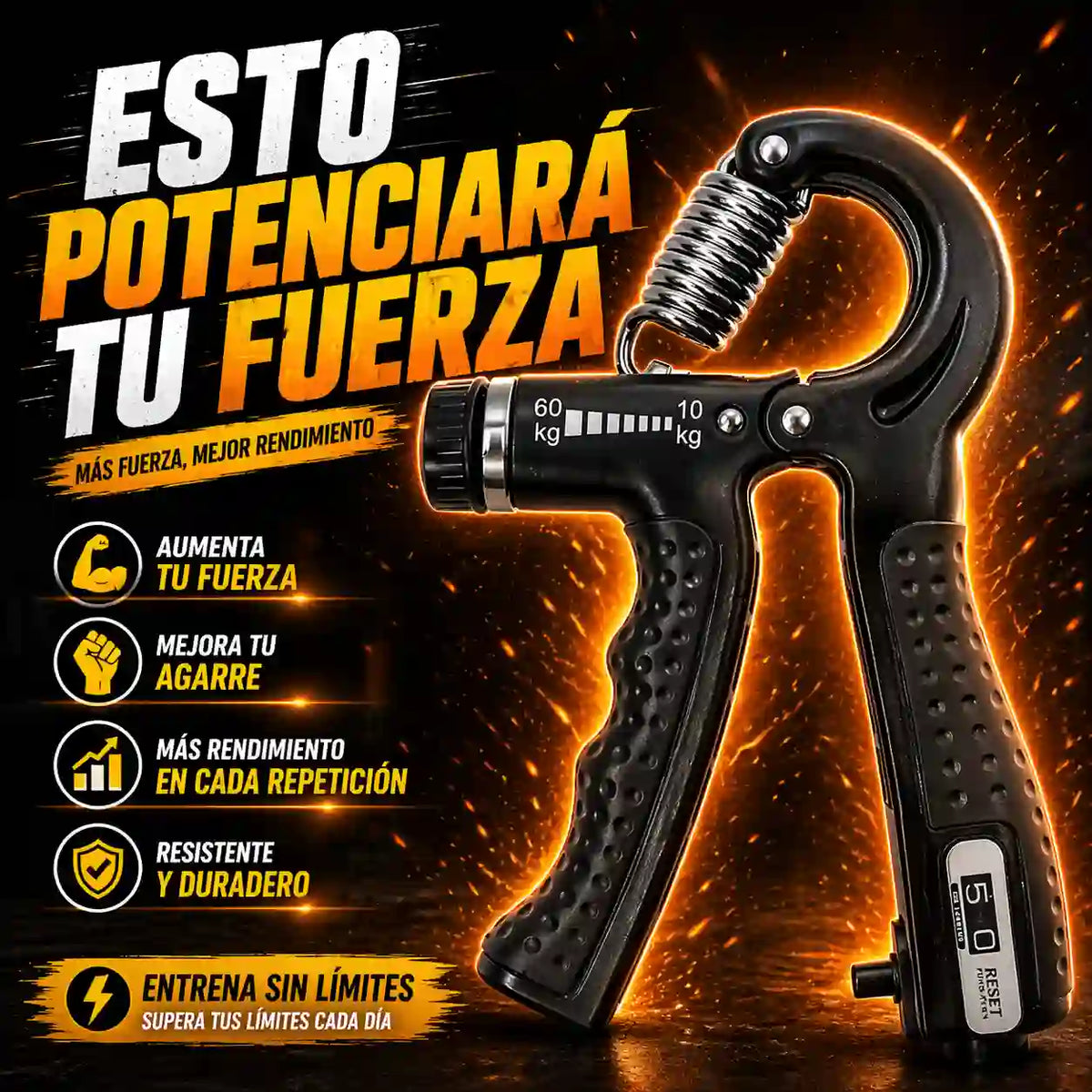Hand Grip - Potencia Tu Fuerza ⚡